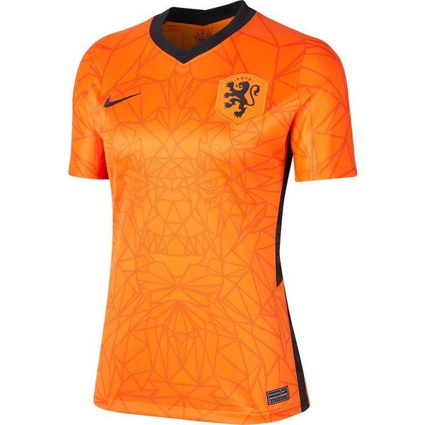 Tailandia Camiseta Países Bajos Mujer 1st 2020 Naranja